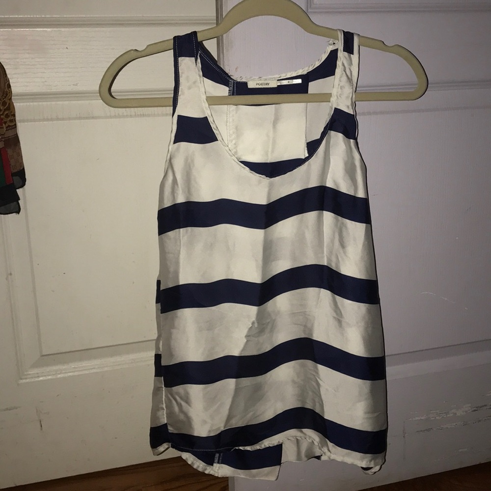 Silk Stripped blouse